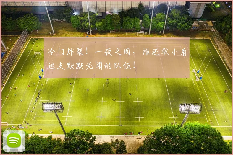 冷门炸裂！一夜之间，谁还敢小看这支默默无闻的队伍！